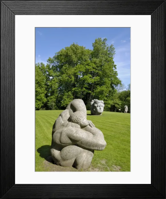 Framed Print : Sculpture Folklore Park Framed Print : Sculpture Folklore Park