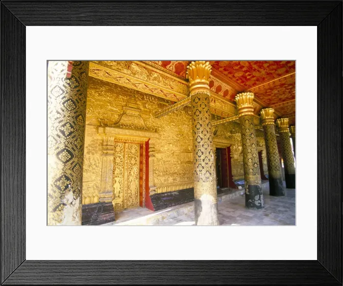 Framed Print : Wat Mai Suwannaphumaham Framed Print : Wat Mai Suwannaphumaham
