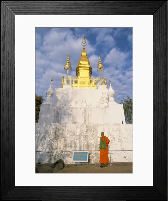Framed Print : Buddhist monk Framed Print : Buddhist monk