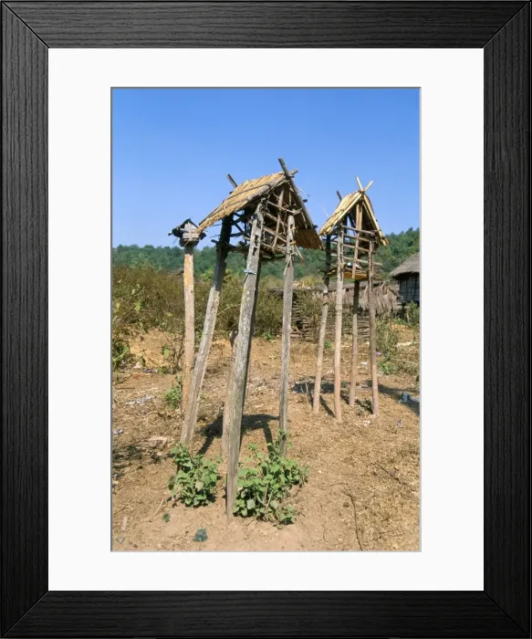 Framed Print : Spirit houses Framed Print : Spirit houses