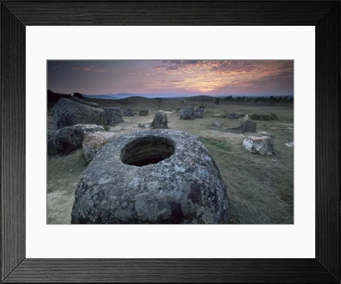 Framed Print : Plan of Jars Framed Print : Plan of Jars