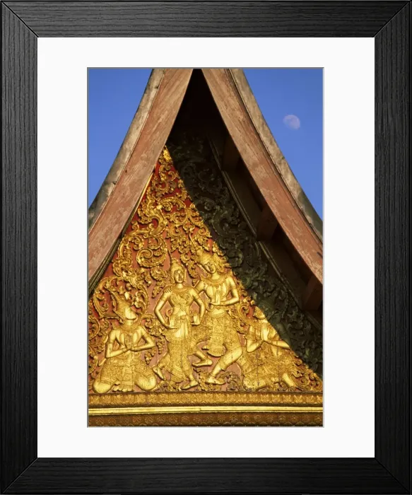 Framed Print : Xieng Thong temple Framed Print : Xieng Thong temple