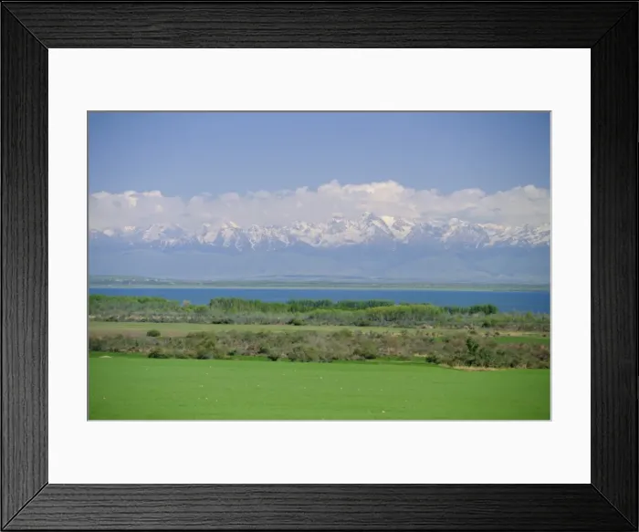 Framed Print : Lake Issyk-Kul Framed Print : Lake Issyk-Kul