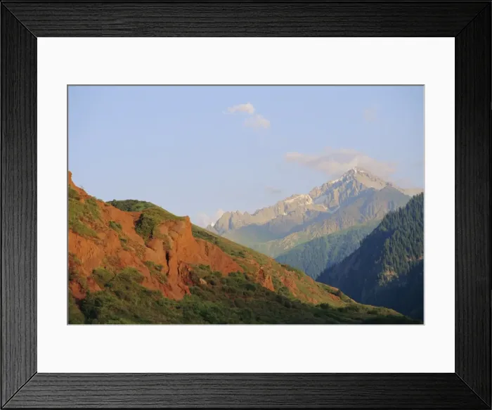 Framed Print : Near Kara-Kol Framed Print : Near Kara-Kol