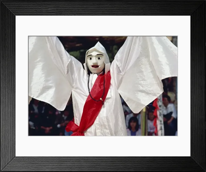 Framed Print : Masked dance drama Framed Print : Masked dance drama