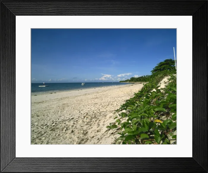 Framed Print : Nyali Beach Framed Print : Nyali Beach