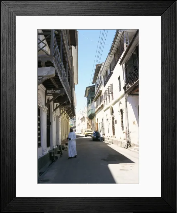 Framed Print : Old town, Mombasa Framed Print : Old town, Mombasa