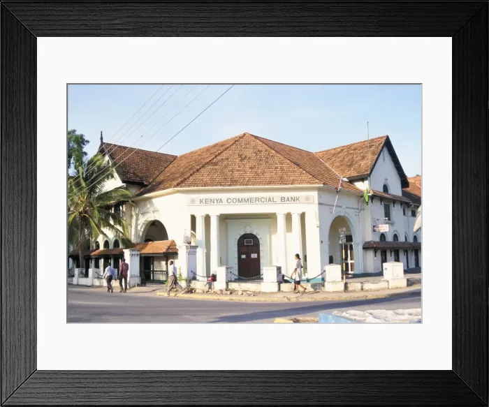 Framed Print : Old town, Mombasa Framed Print : Old town, Mombasa