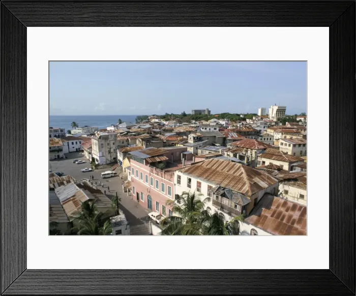 Framed Print : View over roof tops Framed Print : View over roof tops