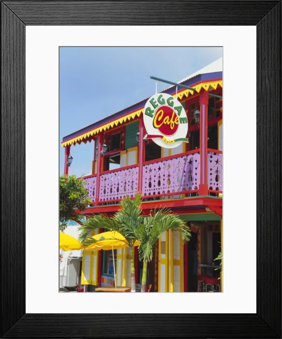 Framed Print : Phillipsburg, St Framed Print : Phillipsburg, St