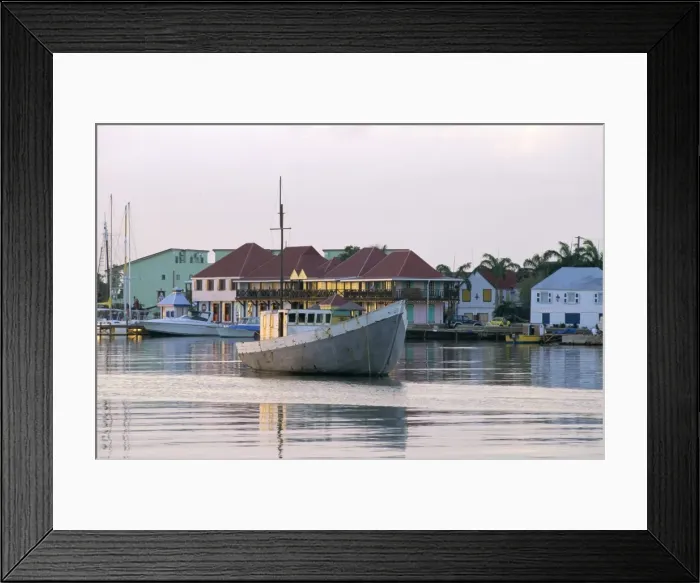 Framed Print : Fishing port, Heritage Quay, St Framed Print : Fishing port, Heritage Quay, St