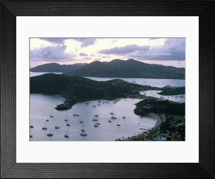 Framed Print : English Harbour Framed Print : English Harbour