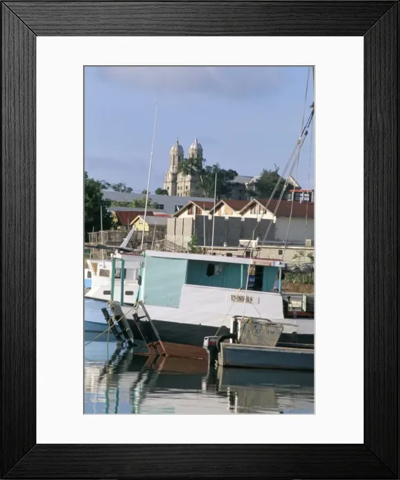 Framed Print : Fishing port, St Framed Print : Fishing port, St