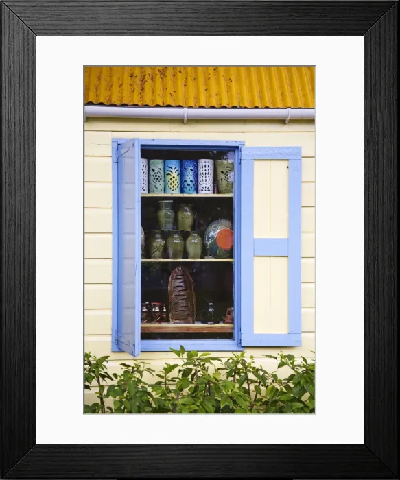 Framed Print : Pottery shop, Redcliffe Quay, St Framed Print : Pottery shop, Redcliffe Quay, St