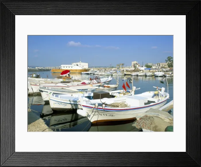 Framed Print : Fishing boats in the fishing harbour Framed Print : Fishing boats in the fishing harbour