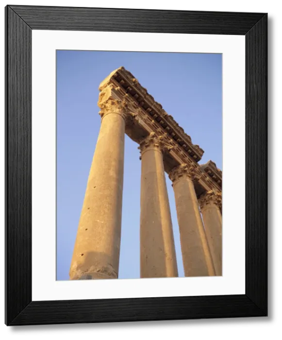 Framed Print : The Temple of Jupiter Framed Print : The Temple of Jupiter
