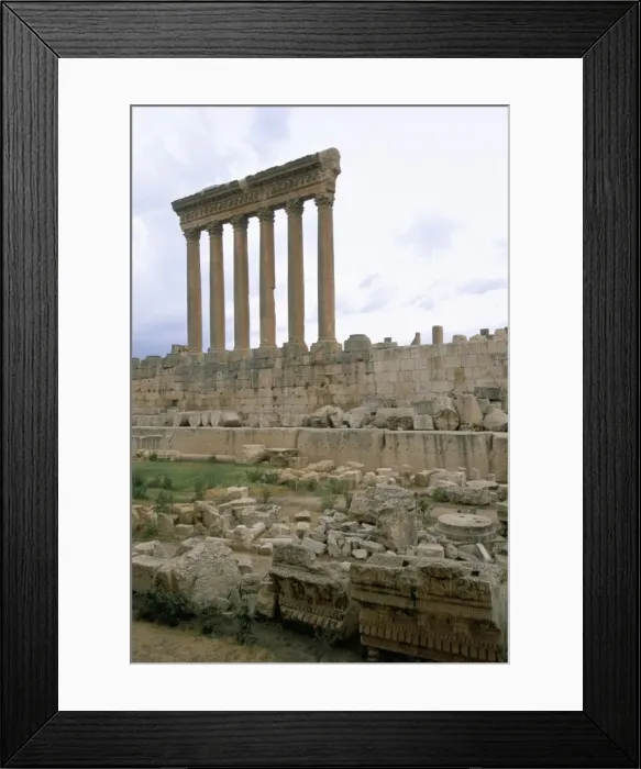 Framed Print : Ruins of Baalbek Framed Print : Ruins of Baalbek