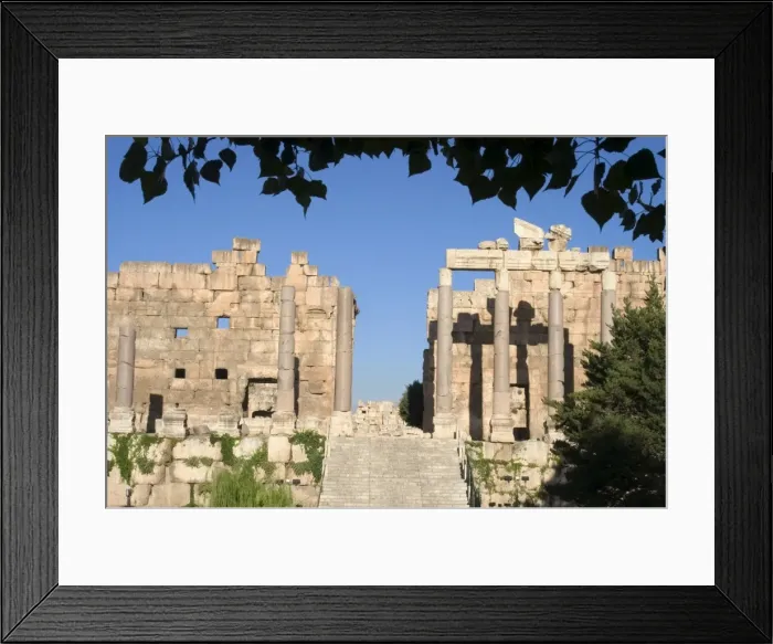 Framed Print : Forecourt and Propylaea Framed Print : Forecourt and Propylaea