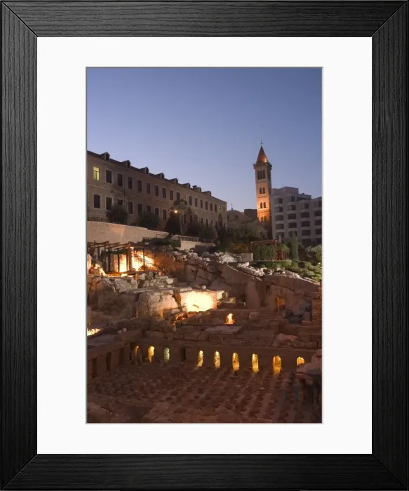 Framed Print : Roman Baths Framed Print : Roman Baths
