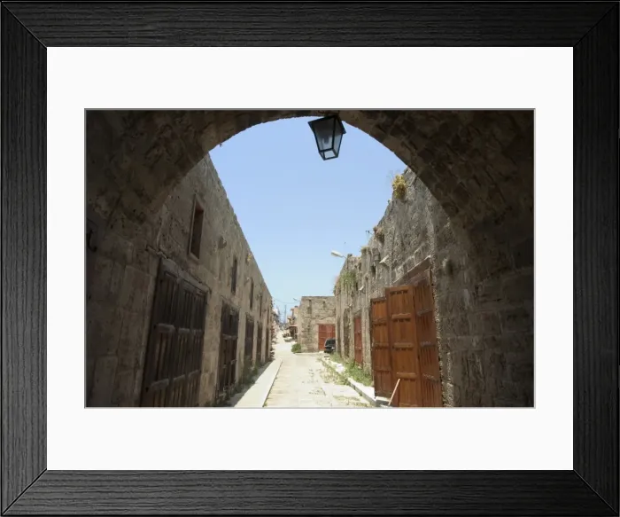 Framed Print : Souq area, Byblos Framed Print : Souq area, Byblos