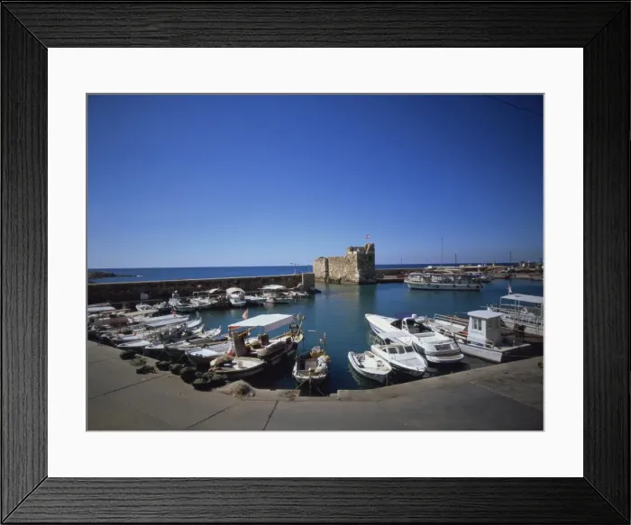 Framed Print : Byblos Port Framed Print : Byblos Port