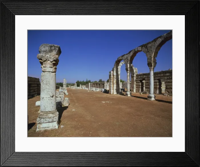 Framed Print : Anjar, UNESCO World Heritage Site Framed Print : Anjar, UNESCO World Heritage Site