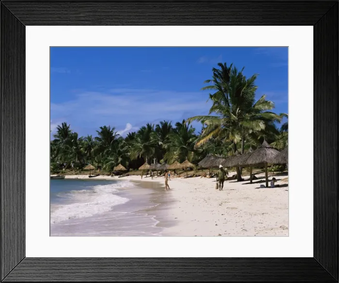 Framed Print : Beach, St. Geran Framed Print : Beach, St. Geran