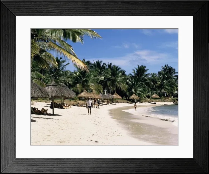 Framed Print : Beach, St. Geran Framed Print : Beach, St. Geran