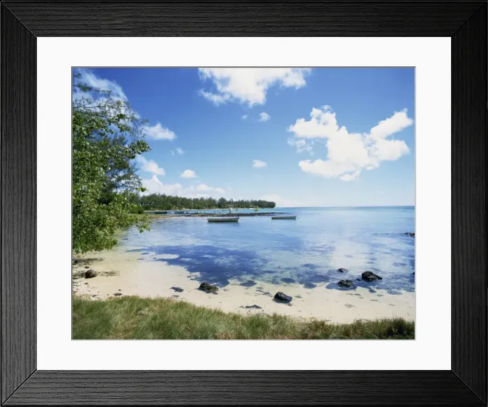 Framed Print : North coast near Grand Bay Framed Print : North coast near Grand Bay