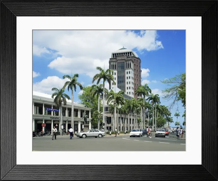Framed Print : City centre and State Bank Framed Print : City centre and State Bank