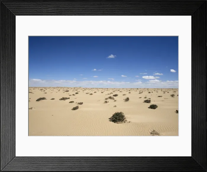 Framed Print : Desert between Moroccan border and Nouadhibou Framed Print : Desert between Moroccan border and Nouadhibou