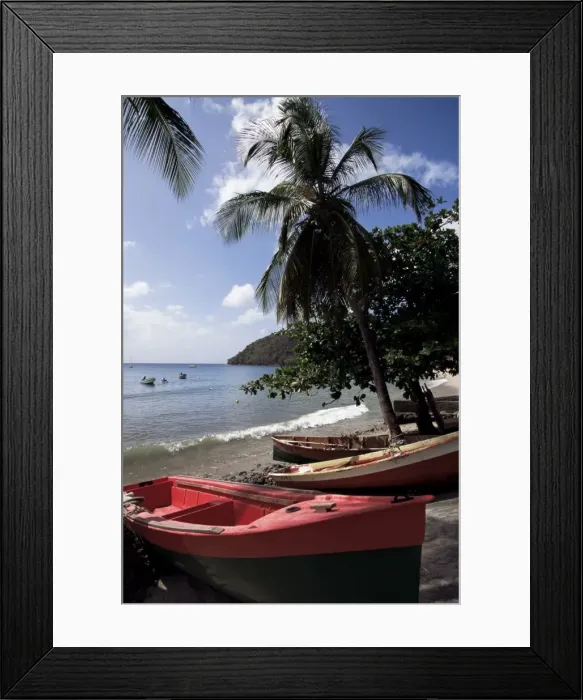 Framed Print : Beach, Les Salines Framed Print : Beach, Les Salines
