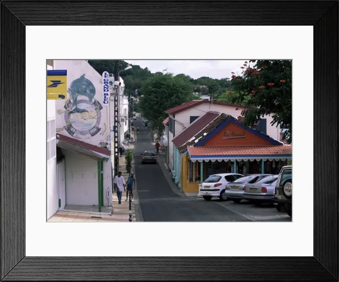 Framed Print : Street in Sainte Anne Framed Print : Street in Sainte Anne