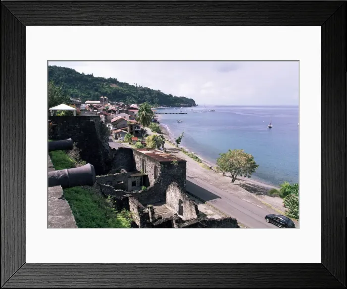 Framed Print : Ruins at Saint Pierre Framed Print : Ruins at Saint Pierre