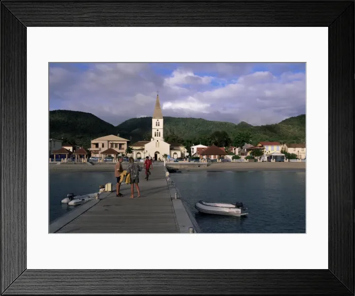 Framed Print : Anse d Arlet Framed Print : Anse d Arlet