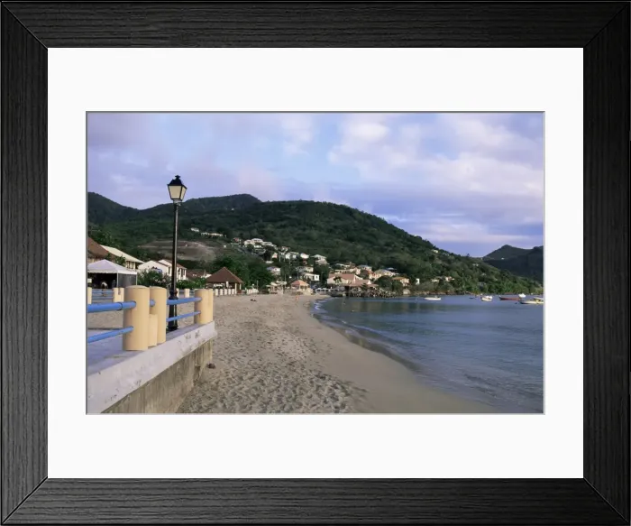 Framed Print : The beach at Anse d Arlet Framed Print : The beach at Anse d Arlet
