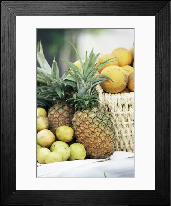 Framed Print : Local fruit Framed Print : Local fruit