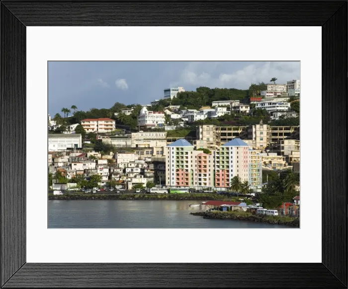 Framed Print : Fort-de-France Framed Print : Fort-de-France