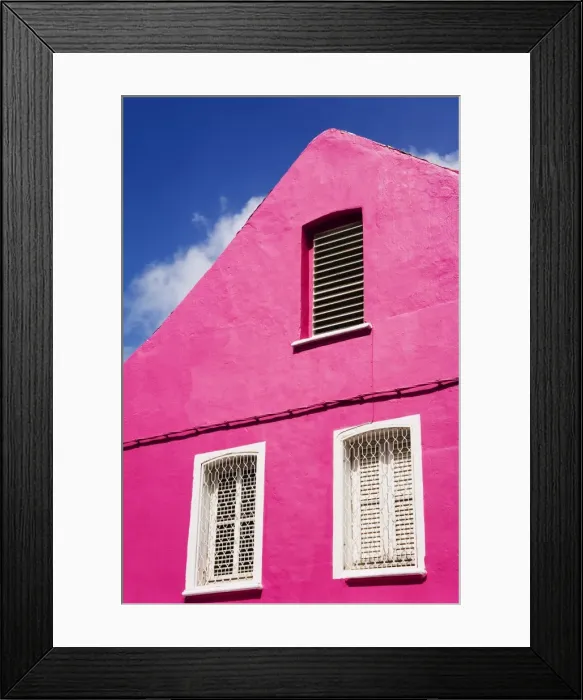 Framed Print : Pink building on Republique Street Framed Print : Pink building on Republique Street