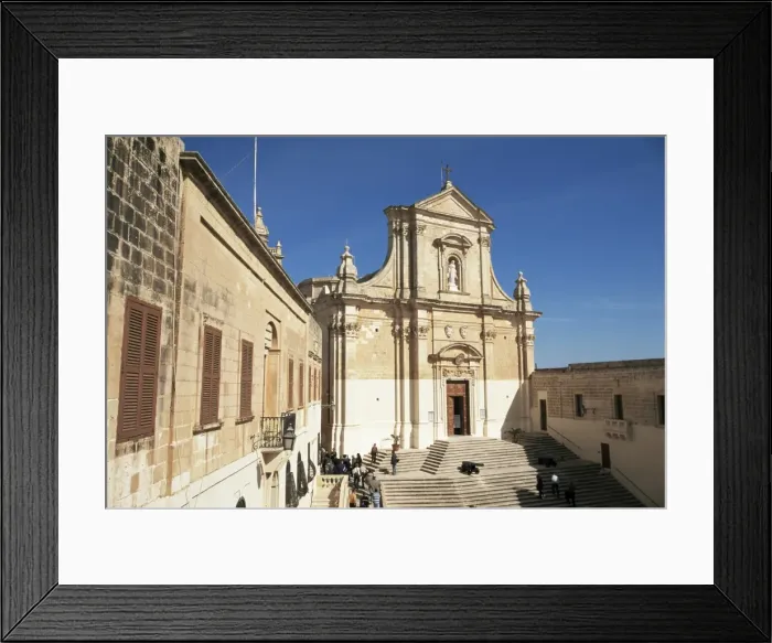 Framed Print : The cathedral in Victoria Framed Print : The cathedral in Victoria