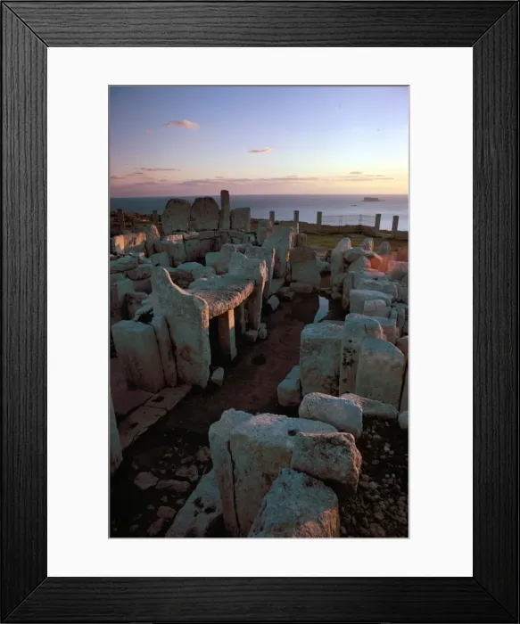 Framed Print : Hagar Qim temple Framed Print : Hagar Qim temple