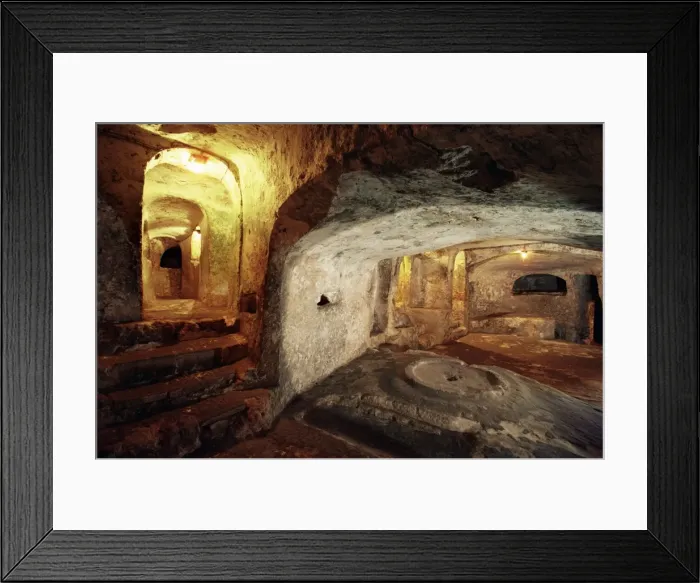 Framed Print : Christian tombs, St Framed Print : Christian tombs, St