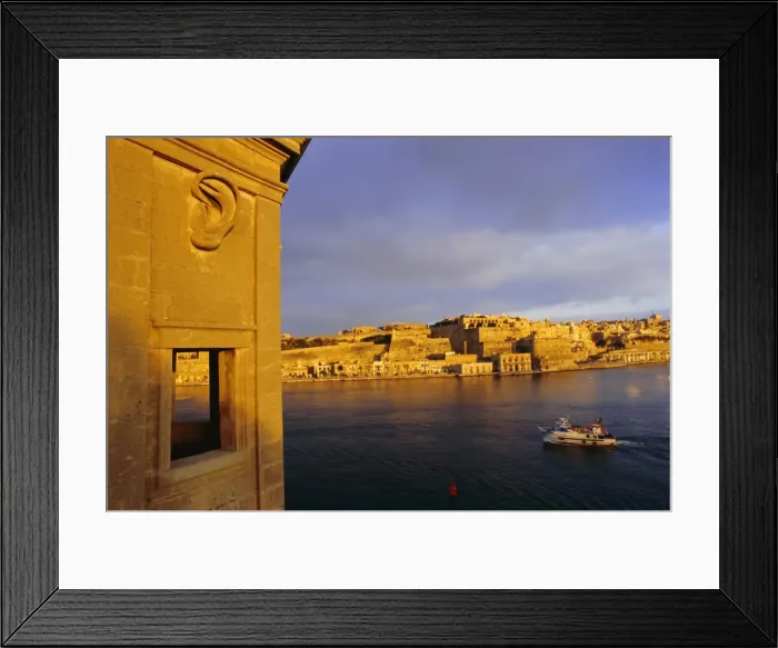 Framed Print : Grand Harbour Framed Print : Grand Harbour