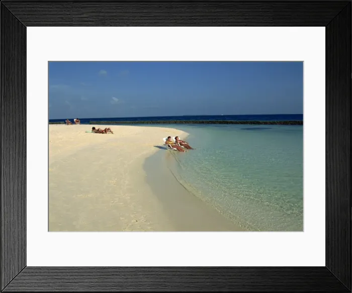 Framed Print : Baros, Maldive Islands Framed Print : Baros, Maldive Islands