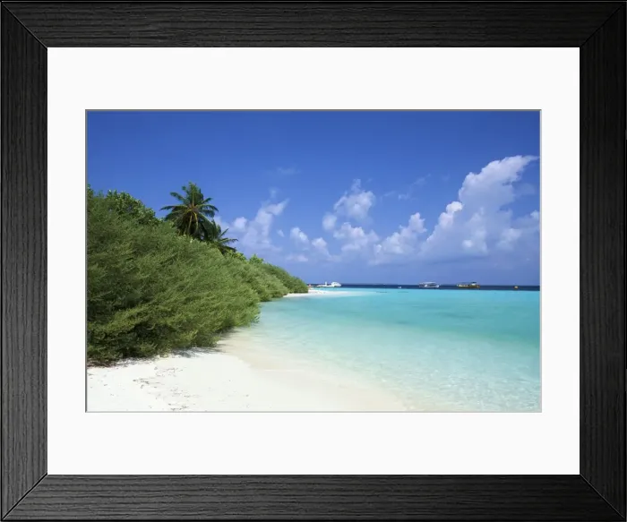 Framed Print : Asdu Island Framed Print : Asdu Island