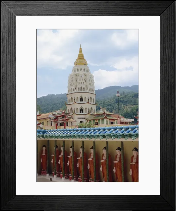 Framed Print : Temple of 10000 Buddhas Framed Print : Temple of 10000 Buddhas
