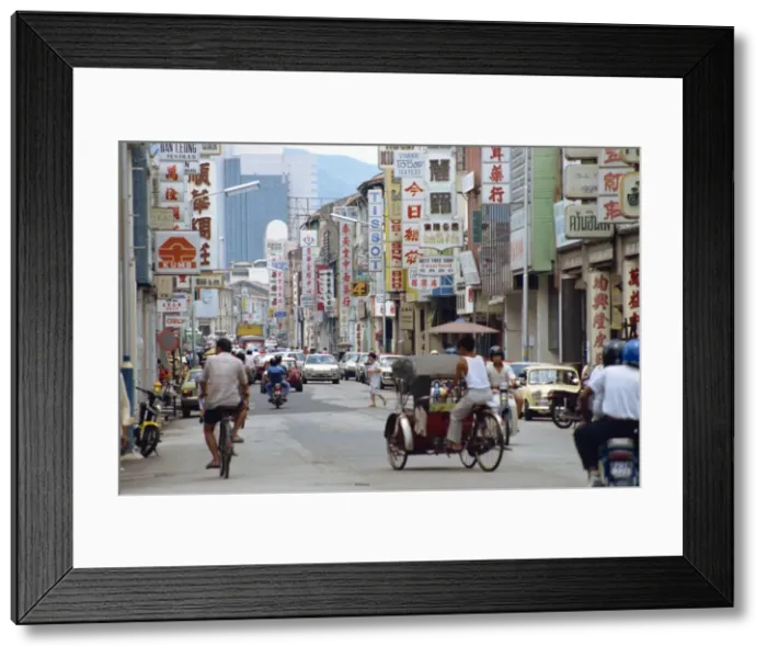 Framed Print : Chinatown in the 1980s Framed Print : Chinatown in the 1980s