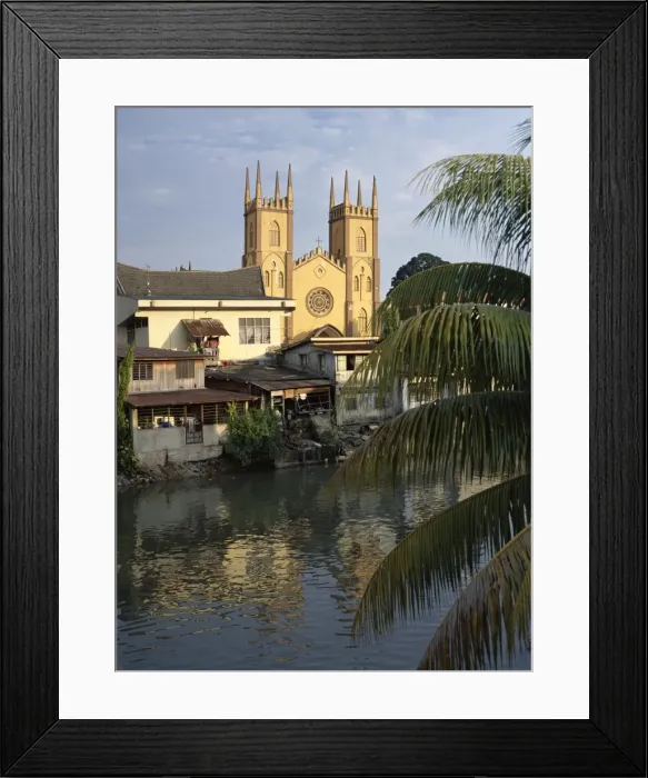 Framed Print : Christian church of St Framed Print : Christian church of St
