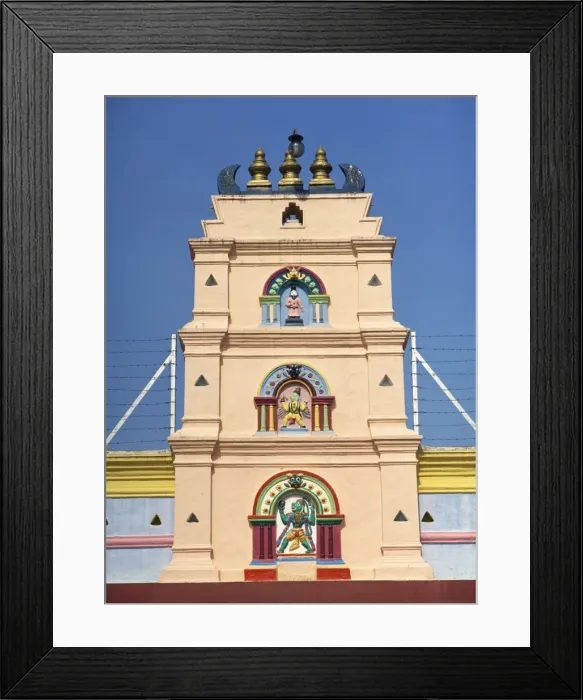 Framed Print : Tower of the Hindu Temple Framed Print : Tower of the Hindu Temple