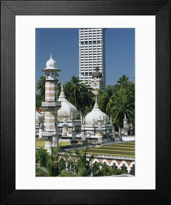Framed Print : The Masjid Jamek Framed Print : The Masjid Jamek